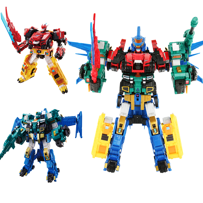 量子战队雷暴锵龙战神超音恐龙守护合体变形机器人儿童玩具男孩