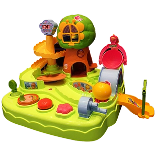 正版萌鸡小队全套儿童玩具大号音乐版公仔麦奇朵朵可动玩偶3-6岁