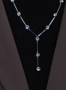 闪钻字酷风新精品轻奢简约项链