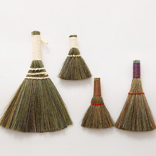 芒草刷清洁刷茶台刷子茶盘刷小扫把高粱草键盘刷迷你桌面草制扫帚