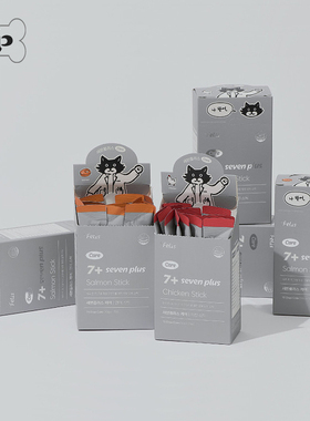 『Memory Pet』韩国代购felis宠物7岁以上老高龄猫抗氧化肉泥猫条