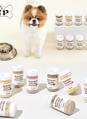 『Memory Pet』韩国正品DrDOG宠物牛羊肉三文鱼胡萝卜营养粉70g