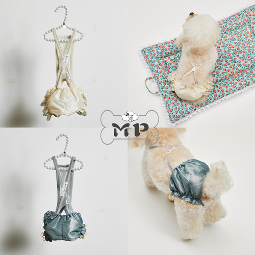 韩代宠物LD内搭包臀背带裤