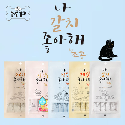韩代chogong宠物猫狗肉泥零食4条
