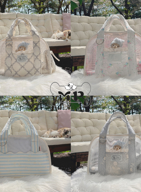 『Memory Pet』韩国babiana宠物可扩展透视蕾丝内垫单肩手提包