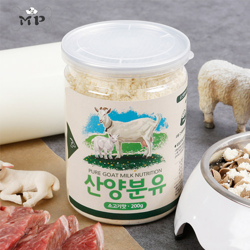 韩国补钙牛肉味山羊奶粉200g猫狗