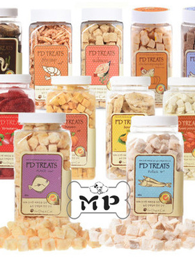 现货~韩国正品FD TREATS宠物猫狗零食果蔬鸡鸭牛肉兔肉三文鱼冻干