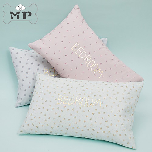 韩代宠物正品碎花鹅绒柔软枕头