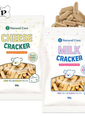 『Memory Pet』韩国NATURAL CORE宠物护肠胃乳酸菌牛奶芝士饼干