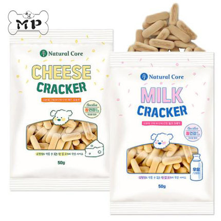 『Memory Pet』韩国NATURAL CORE宠物护肠胃乳酸菌牛奶芝士饼干