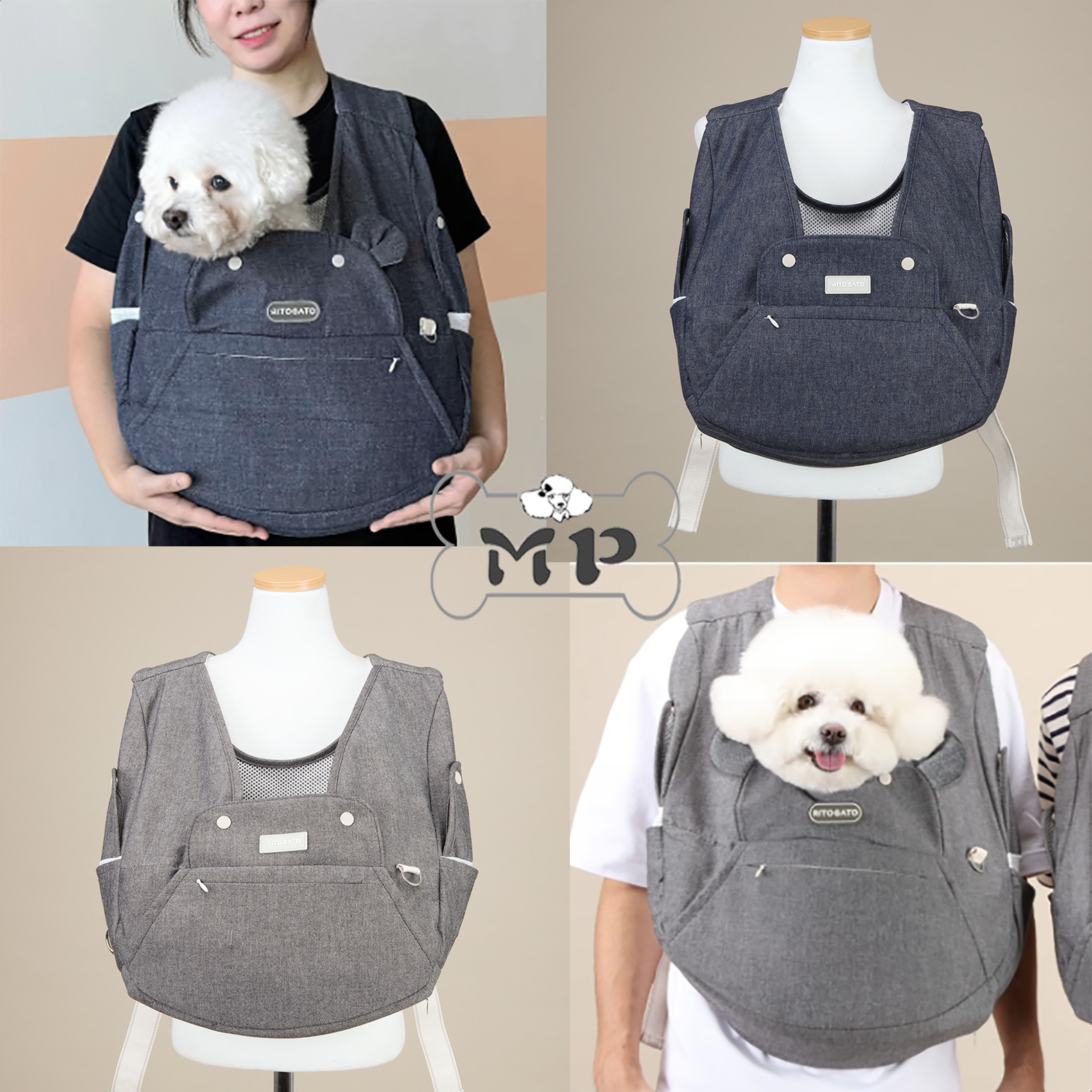 韩国正品外出防下垂双肩包胸前包