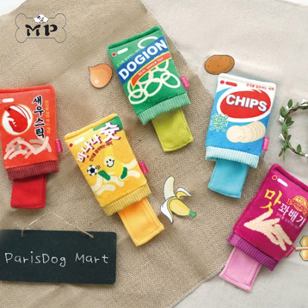 韩国进口狗狗漏食纸巾玩具