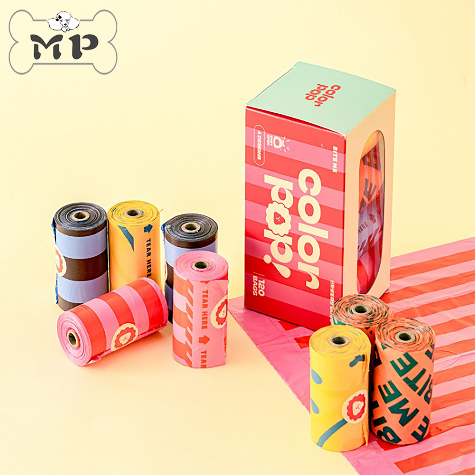 韩代宠物户外可生物降解拾便袋