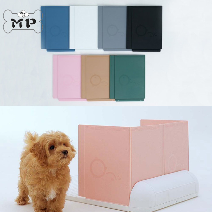 部分现货~韩国正品DOGTOC宠物公狗专用易洗厕所侧边挡板立板