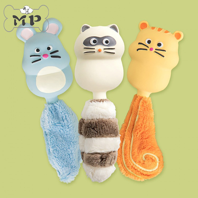 韩代浣熊松鼠老鼠狗狗发声玩具