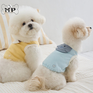 『Memory Pet』韩国代购bennys宠物立体树袋熊大象弹力棉背心T恤