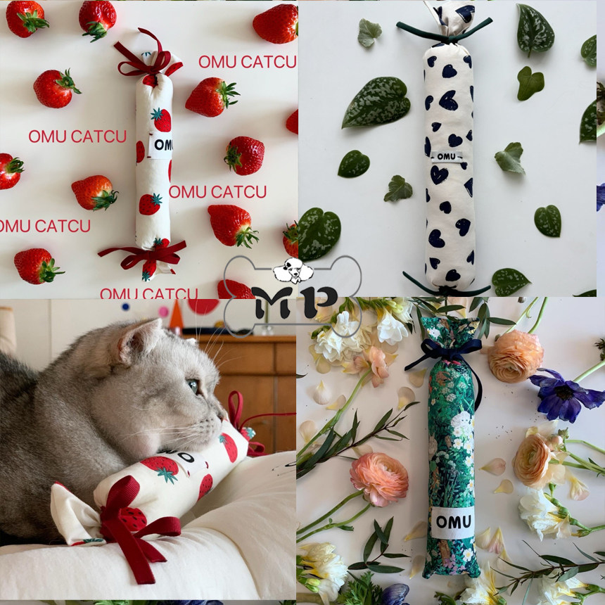 韩代猫薄荷木天蓼味布艺抱枕玩具