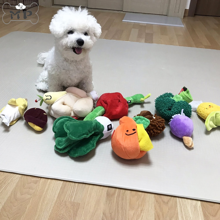 BM洋葱玉米白菜狗狗发声玩具