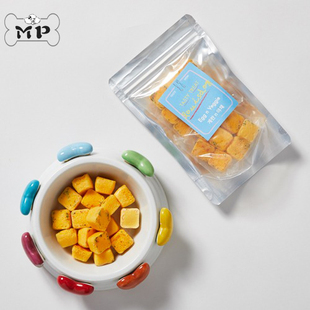『Memory Pet』韩国louisdog宠物狗西兰花胡萝卜鸡蛋布丁冻干零食