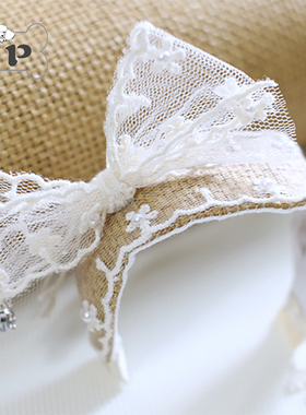 『Memory Pet』韩国sweetbombom宠物蕾丝蝴蝶结珍珠碎花发夹发箍