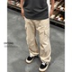 休闲长裤 Entong潮牌美式 设计感大口袋宽松直筒高街男秋季 裤 子 工装