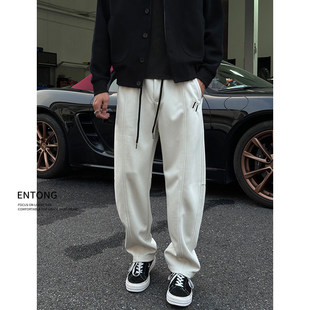 男款 哈伦卫裤 裤 子潮牌百搭运动休闲裤 Entong春季 cleanfit长裤 美式