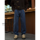 潮流伐木工装 cleanfit直筒宽松长裤 牛仔裤 春秋季 子男款 Entong美式