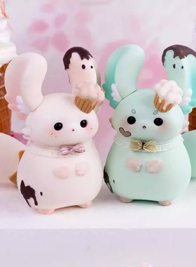 MILO DOLL正版BJD娃娃12分小宠SD动物人偶3插6小龙猫 布丁和可可