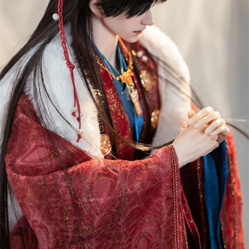古装衣服BJD娃娃衣服RD兔新年服
