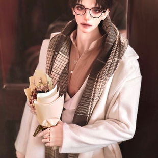 BJD娃娃衣服SD男娃服装假发鞋子TD75壮体大叔海谷官服风衣裤围巾