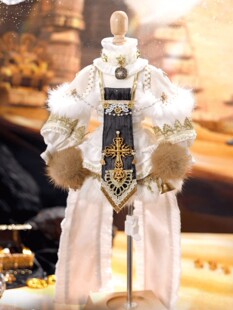 GEMBJD娃娃衣服4分女娃金牛座奥莉塔的全套官服璀璨星云的衣鞋套