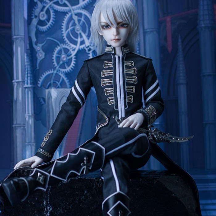 BJD娃娃衣服3分男军装MK洛夜官服