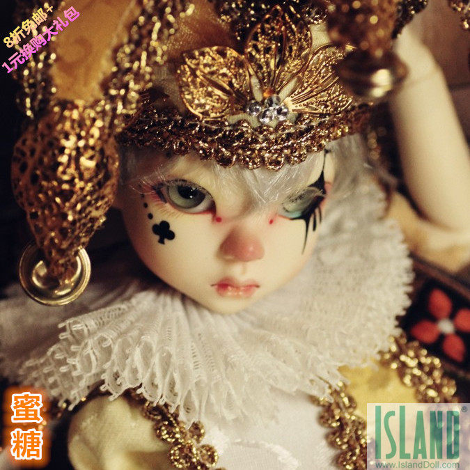 岛社6分男蜜糖马戏团BJD娃娃正版