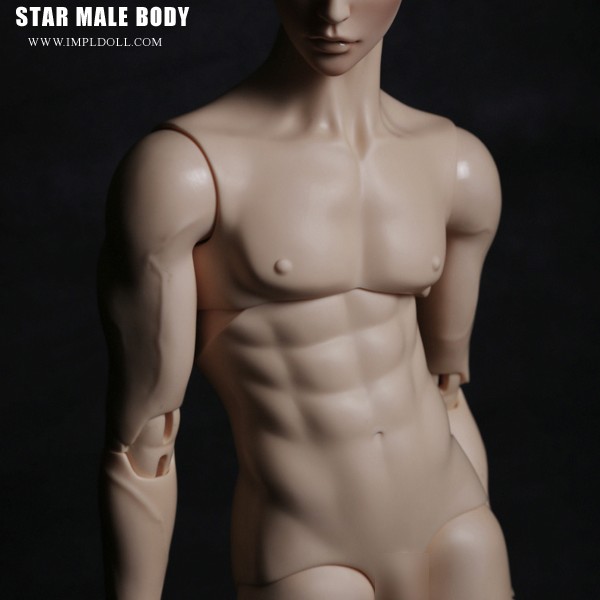 IMPLDOLL-1/3 BJD/SD男娃娃素体 三分65CM新版身体3分单体不含头