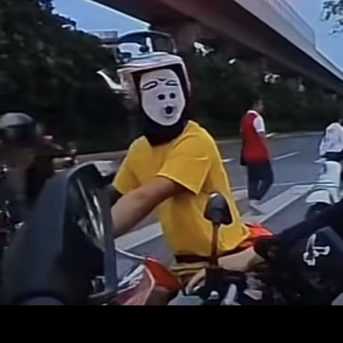 龙图头套搞怪头套整蛊龙图恶搞面具大头搞笑周边表情包防晒面罩