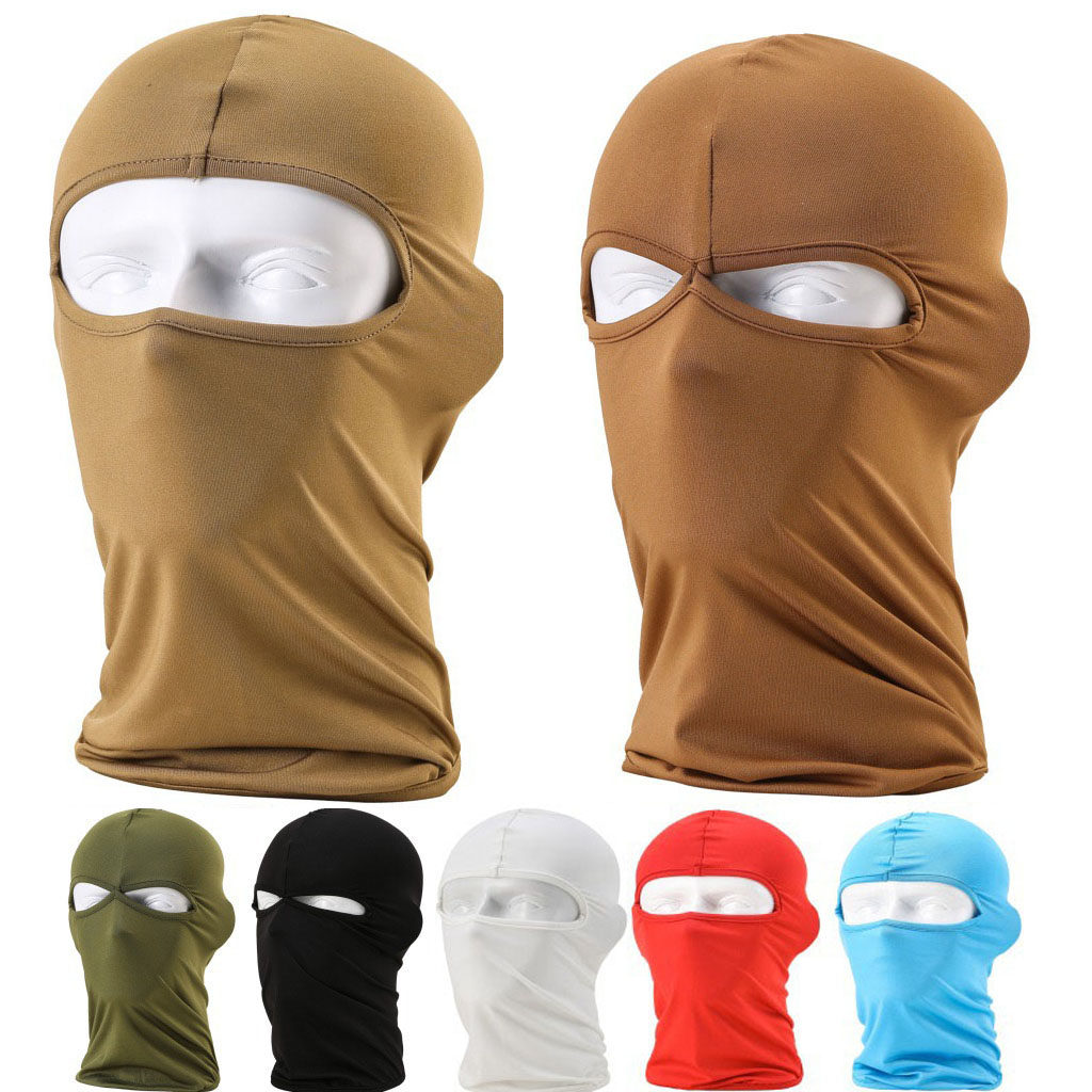 户外骑行面罩夏季防晒防尘透气遮脸包头套只露眼睛的漏眼自行车帽