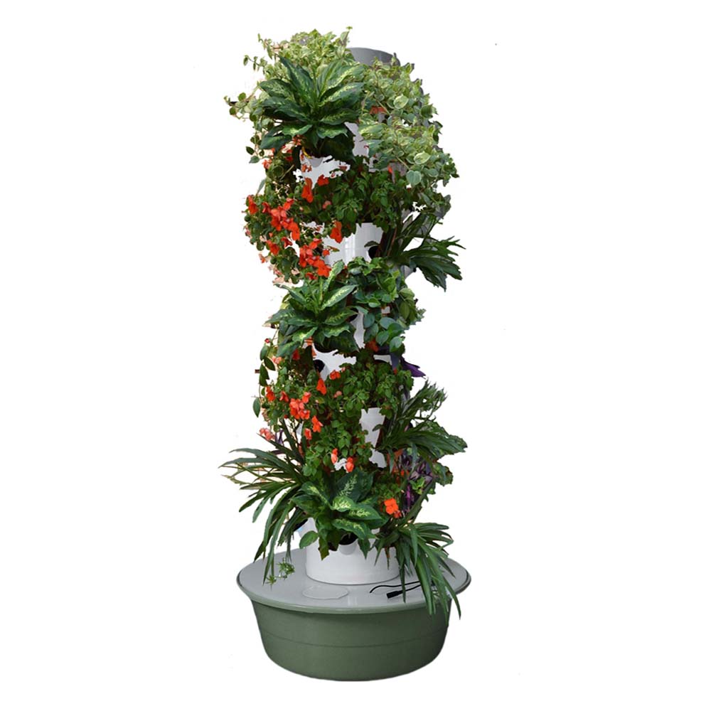 家庭阳台多层塔式楼顶大棚无土栽培种植设备立柱智能种菜机神器