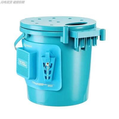 新型可坐钓鱼桶多功能圆形加厚