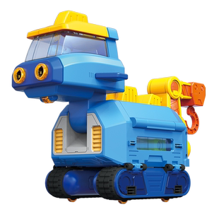 正版龙宝小英雄三角龙雷达搜救车恐龙变形机甲玩具儿童男孩礼物