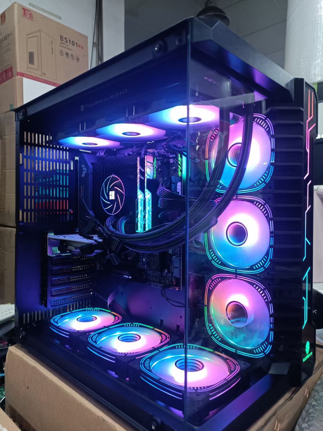 棱镜2机箱风扇 ARGB 5V3针 神光同步