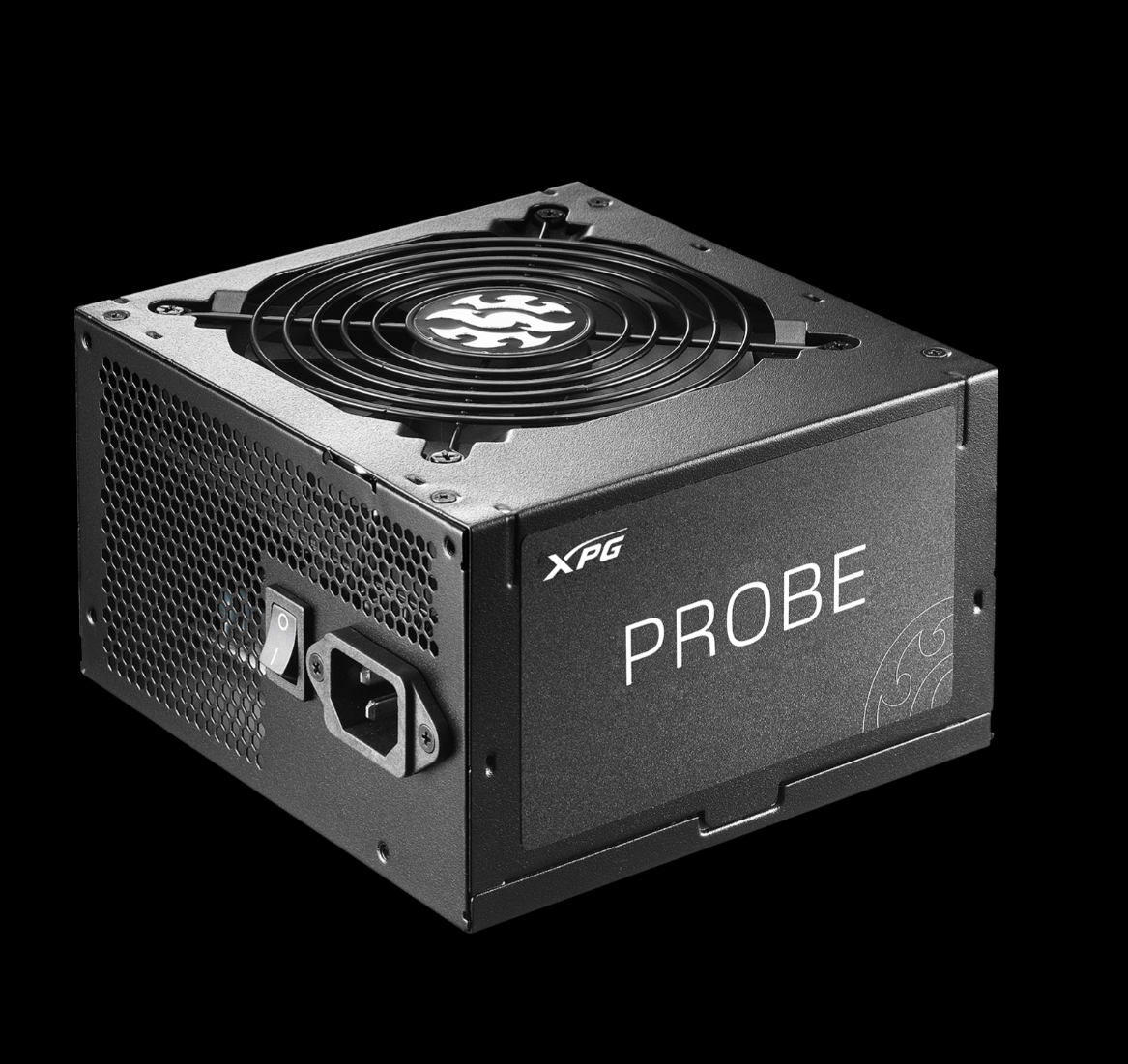全新未拆封XPG PROBE 600铜牌电源 600w支持显卡8+8静音稳定耐用