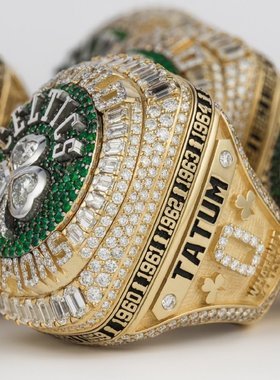 欧美篮球2022年勇士队库里2021年湖人队詹姆斯定制总冠军球迷戒指