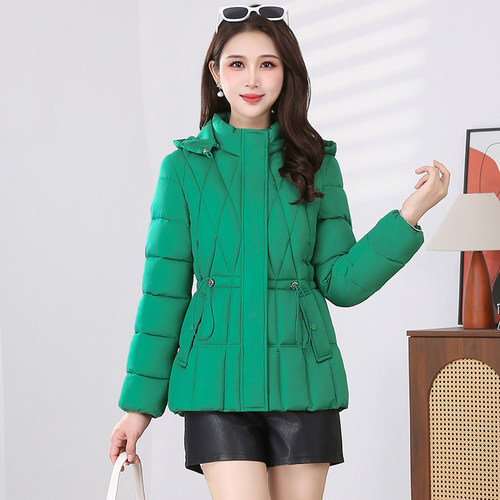 棉服女短款爆款2025新款修身显瘦