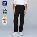 男 25秋冬新印花保暖卫裤 HLA 海澜之家动力火箭加绒加厚运动休闲裤