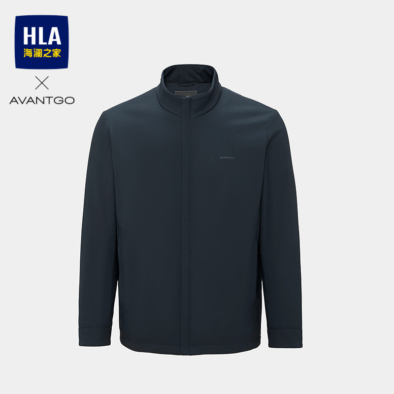HLA/海澜之家轻商务立领商务棉服...