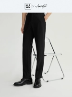 Летние приталенные штаны, мужской классический костюм для отдыха