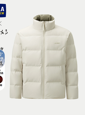 海澜之家山不在高立领面包红色本命羽绒服25冬新石墨烯加厚外套男