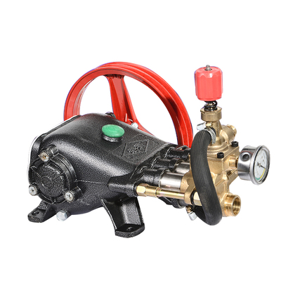 直销黑猫皇子商用55 58 40 型全铜泵头高压清洗机水泵洗车机机头