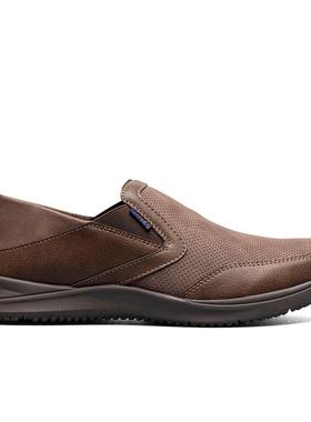 代购NUNN BUSH男士休闲鞋缓震轻便耐磨便鞋低帮一脚蹬日常通勤