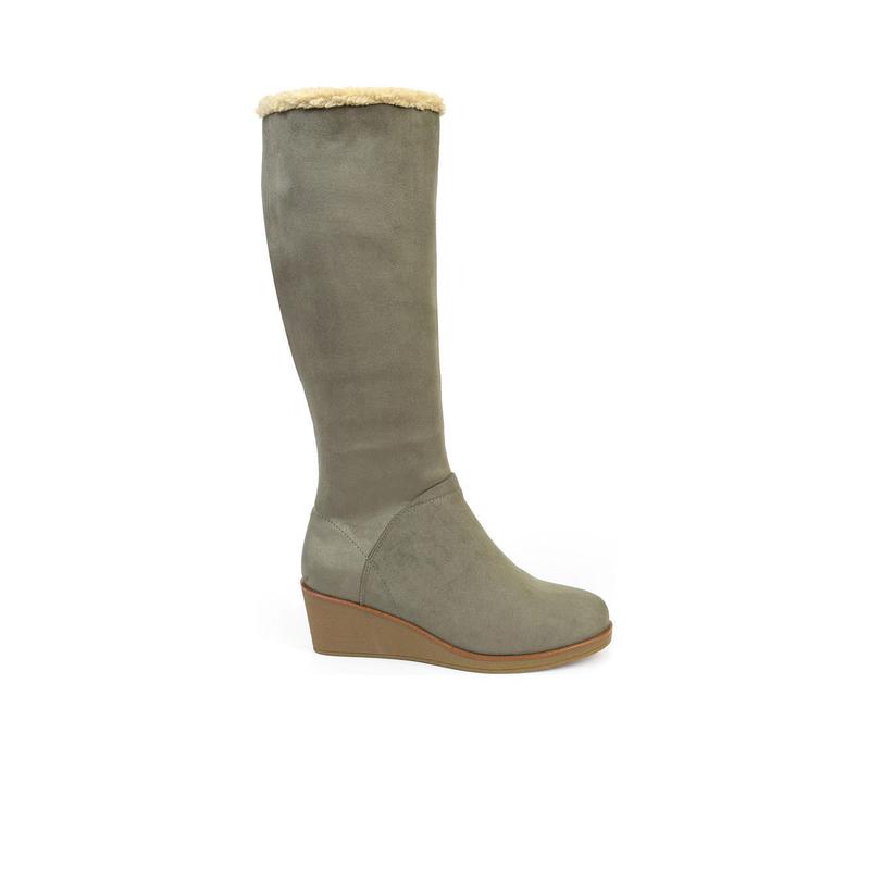 代购Aerosoles爱柔仕女士长筒靴透气柔软鞋垫缓震支撑脚弓高筒